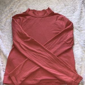 long sleeve turtle neck top